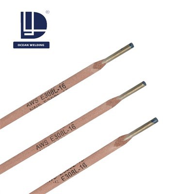 उच्च गुणवत्ता वाले स्टेनलेस स्टील इलेक्ट्रोड AWS E 308 L-16 चीन निर्माता से
